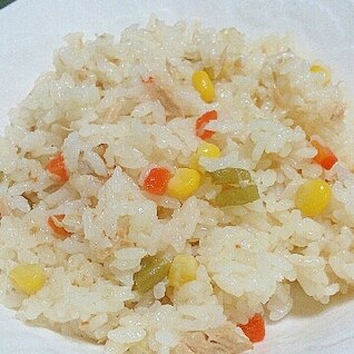 炊飯器で簡単ピラフ